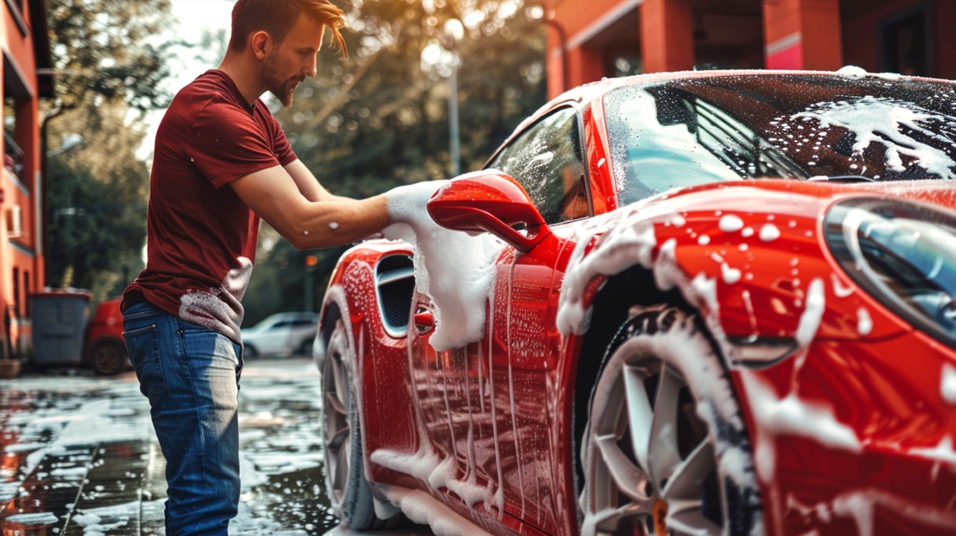 Cómo lavar el coche a mano fácil